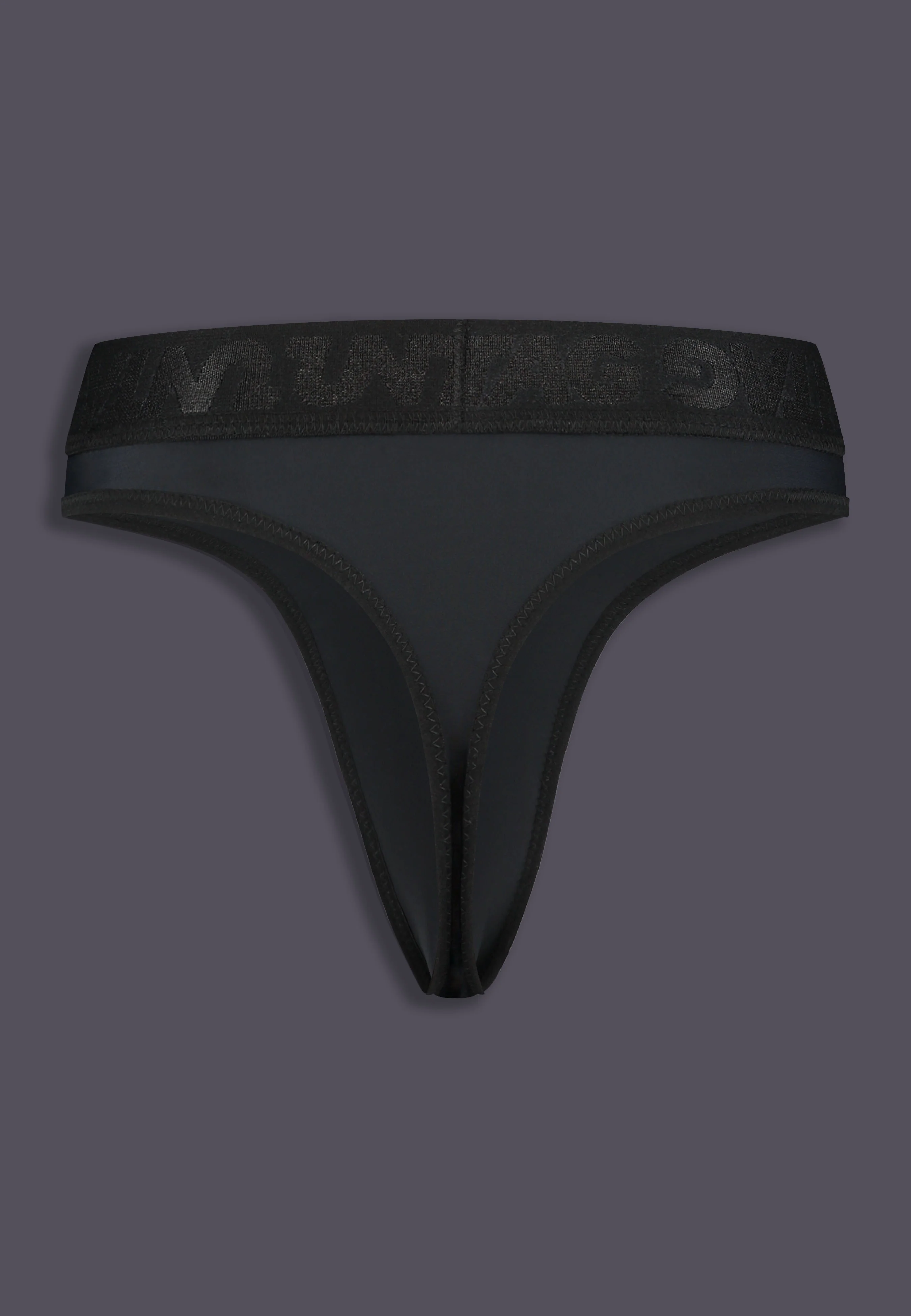 High Waisted Tucking Thong black - Image 9