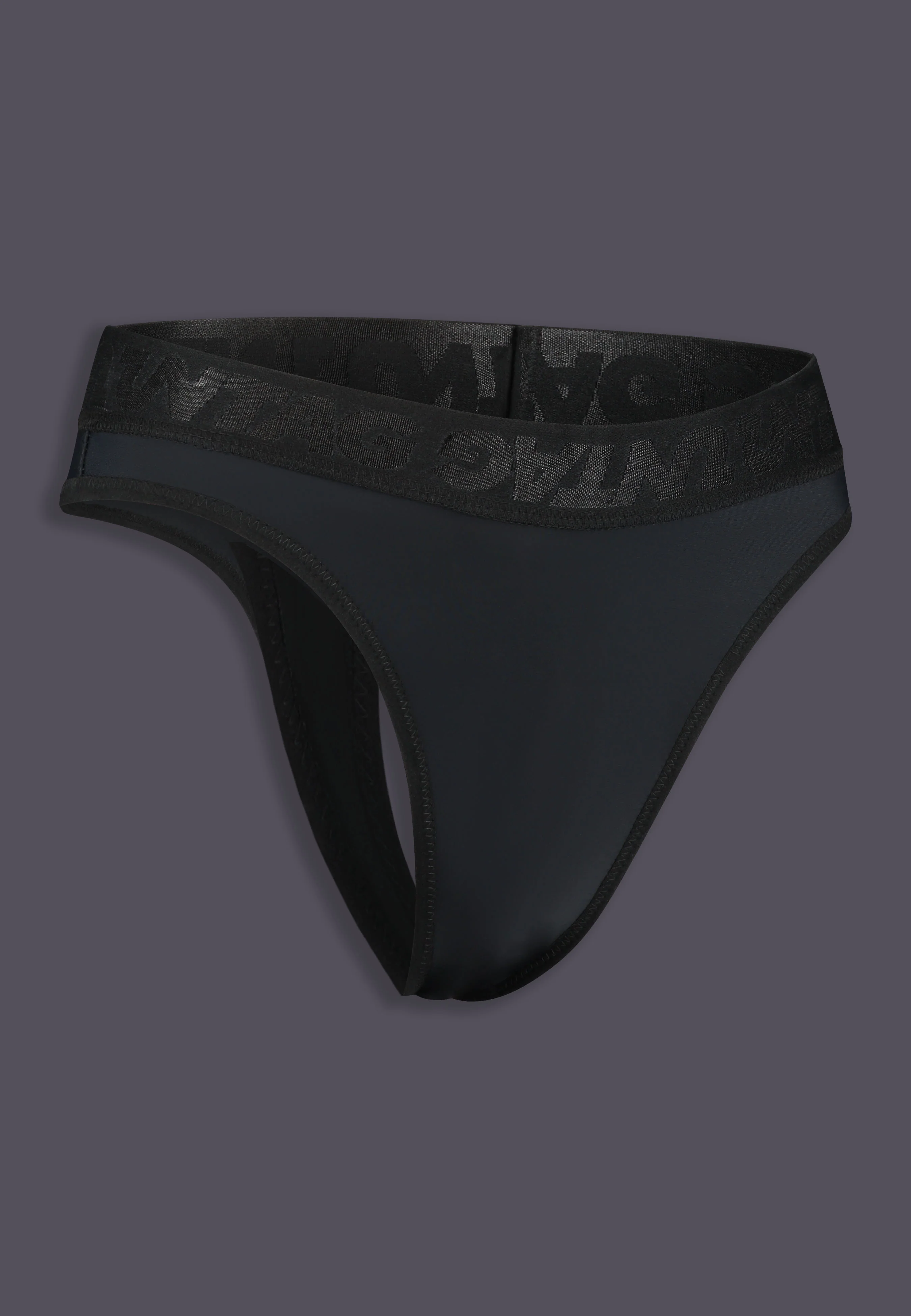 High Waisted Tucking Thong black - Image 7
