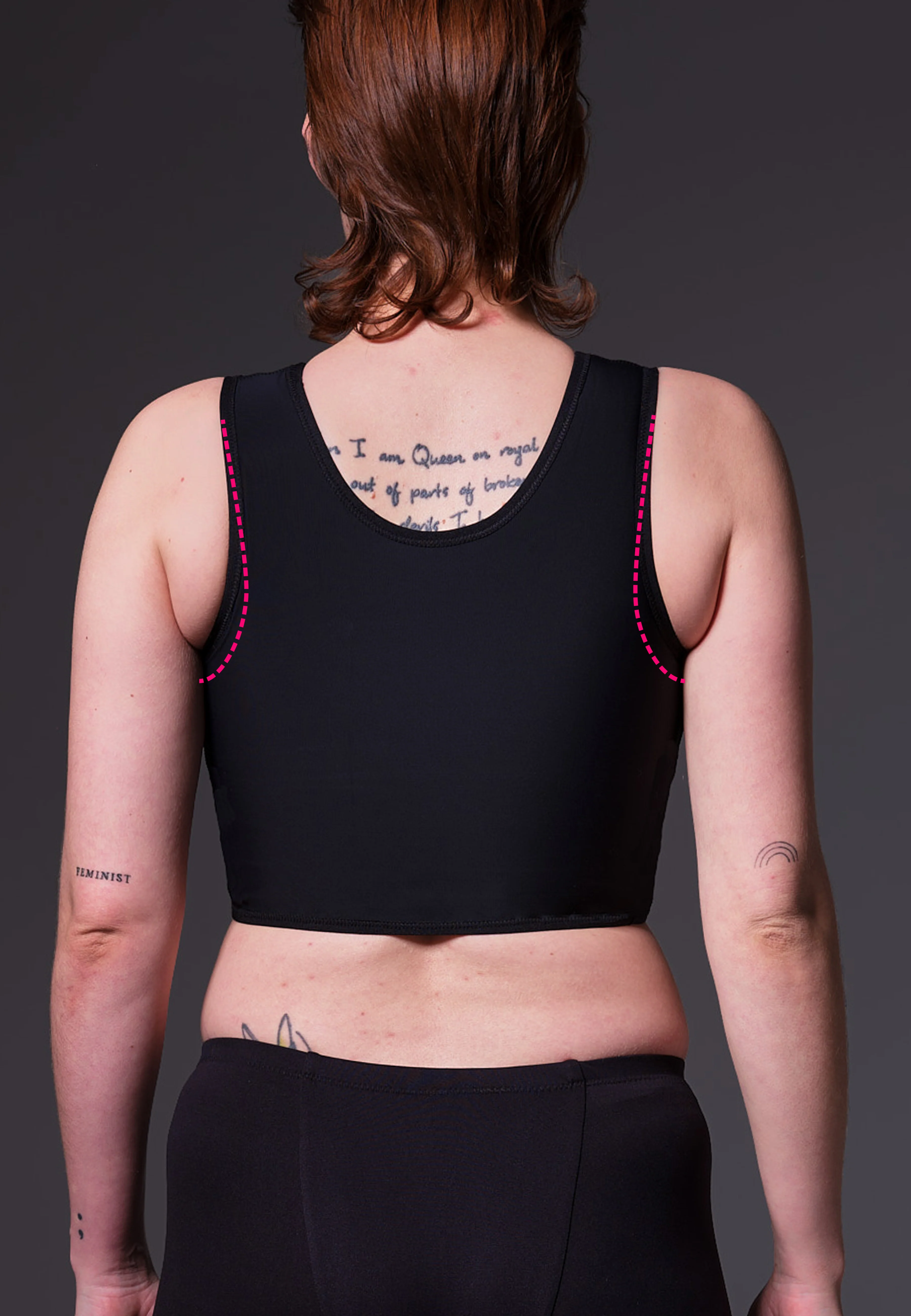 Short Binder Extra Strong black armpit change - Image 3