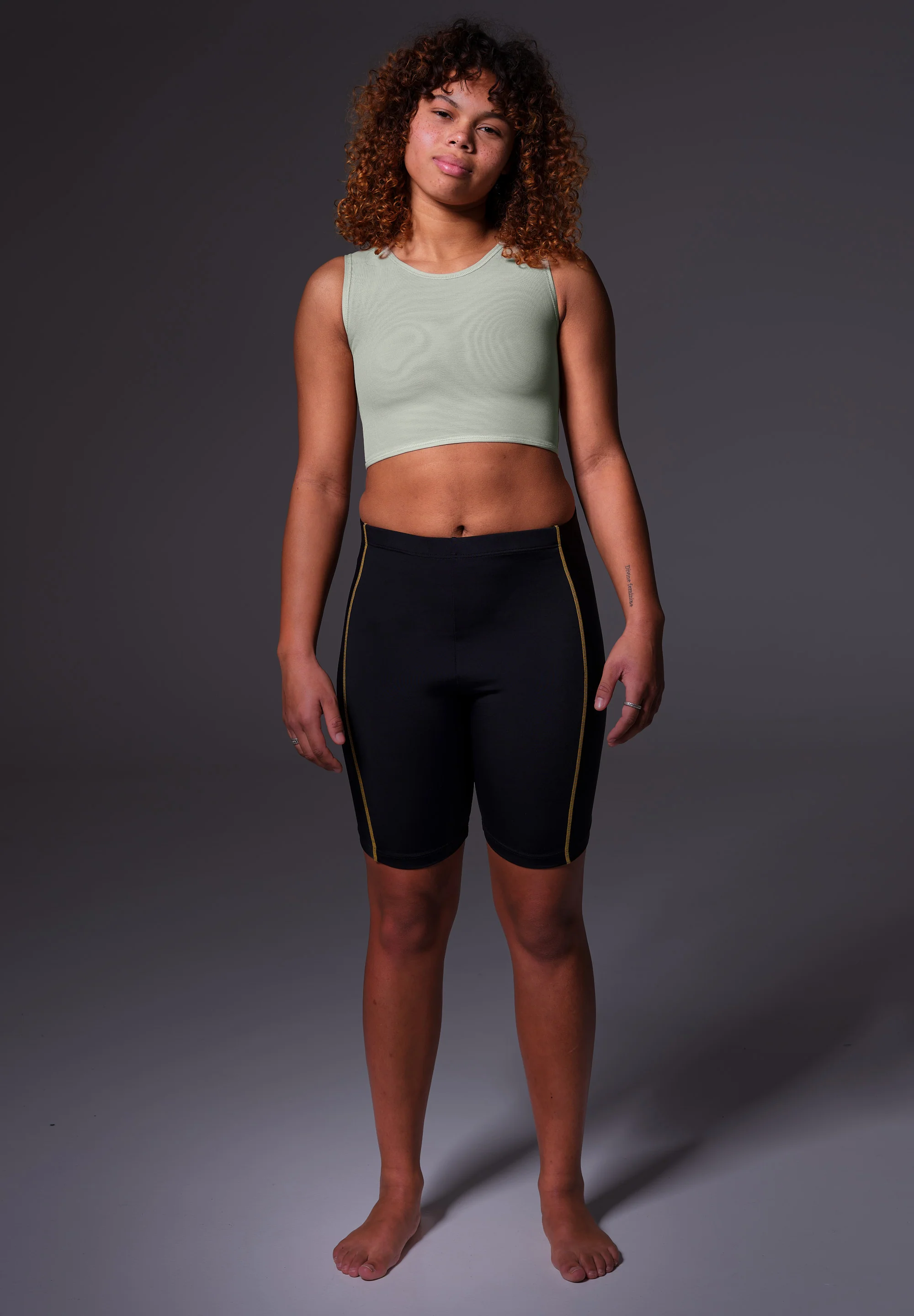 Short Binder Mesh dove - Image 2