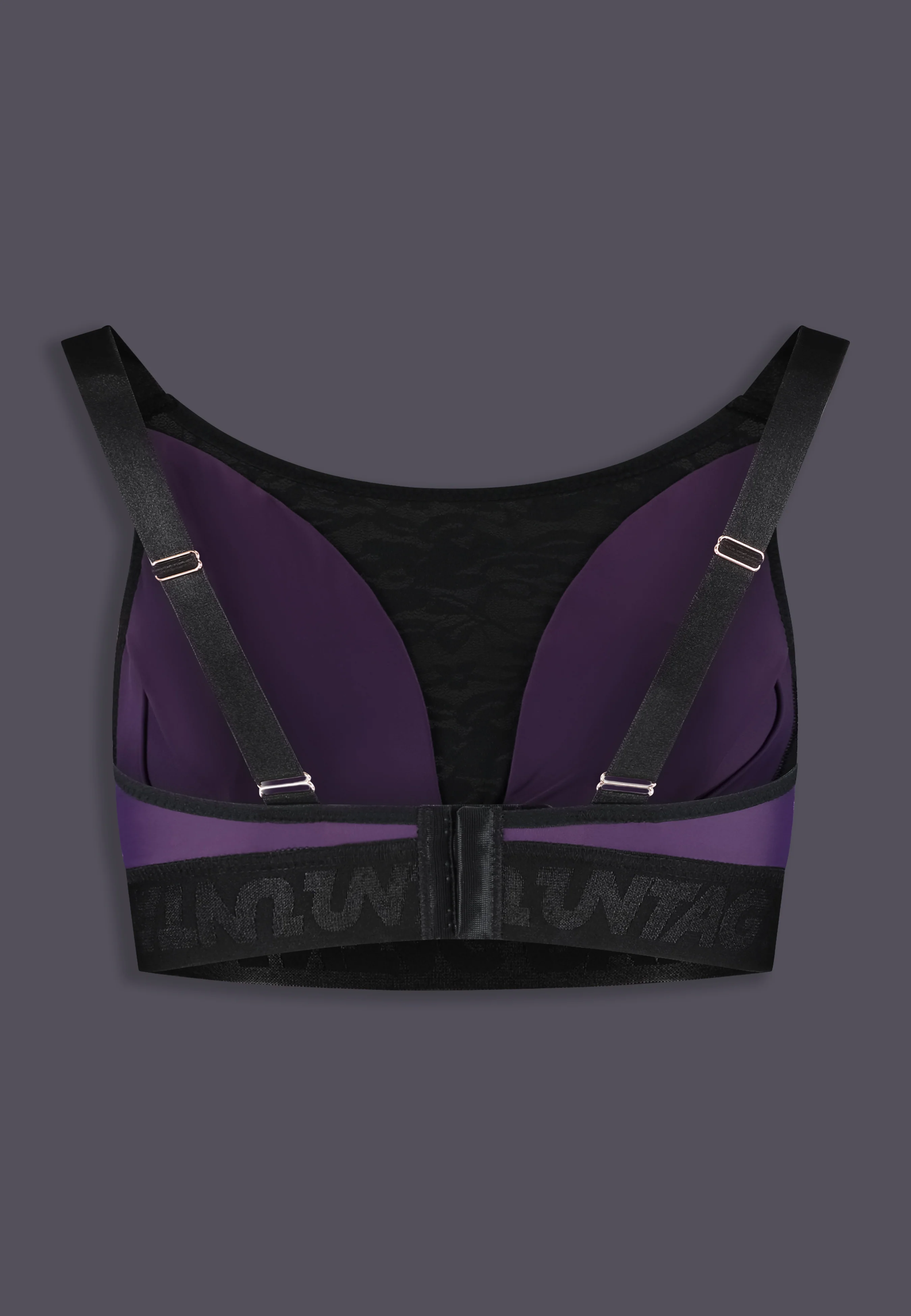 Signature Bralette plum - Image 4