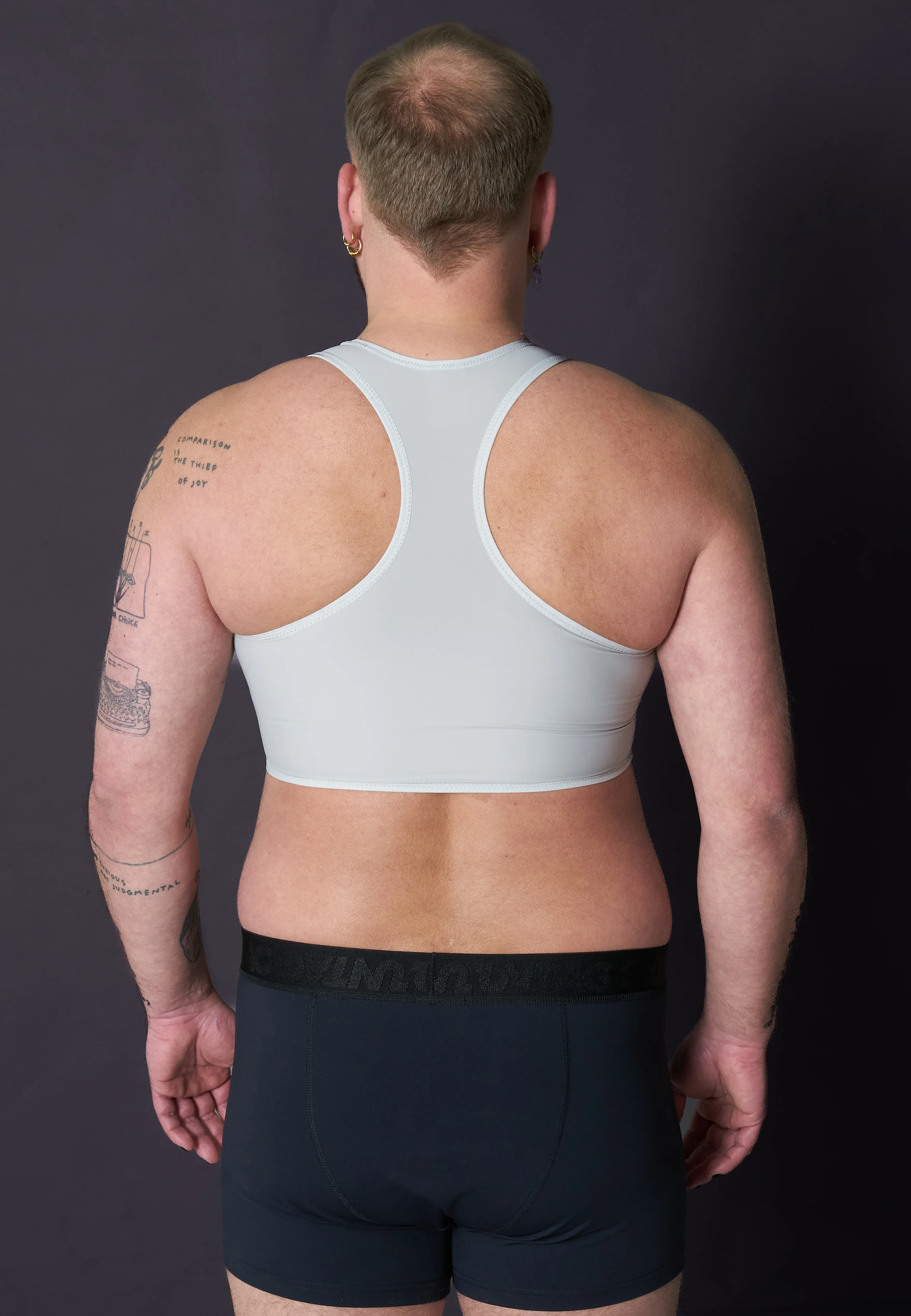 Tank Swim Binder grey - Image 3