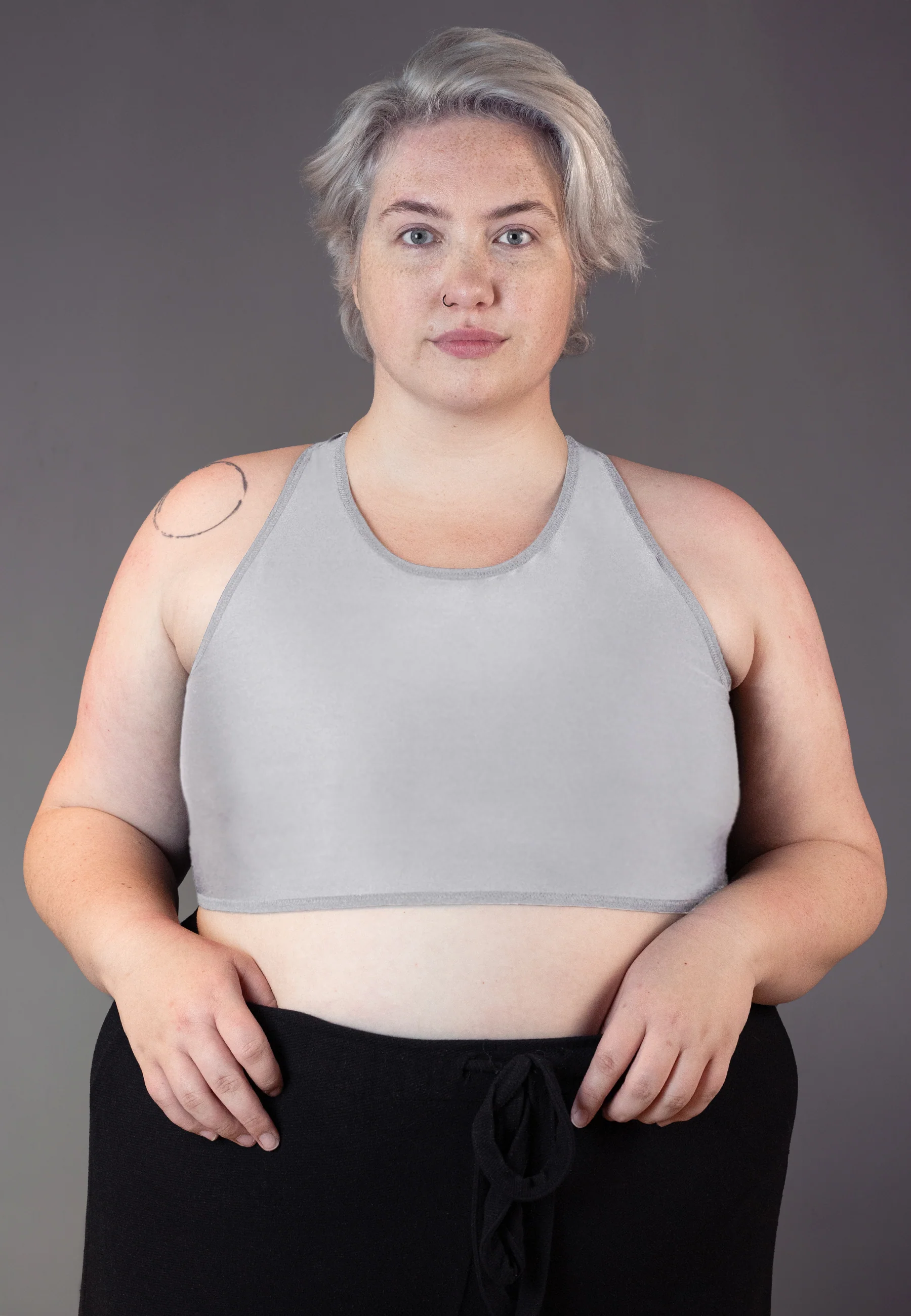 Tank Swim Binder grey - Image 5
