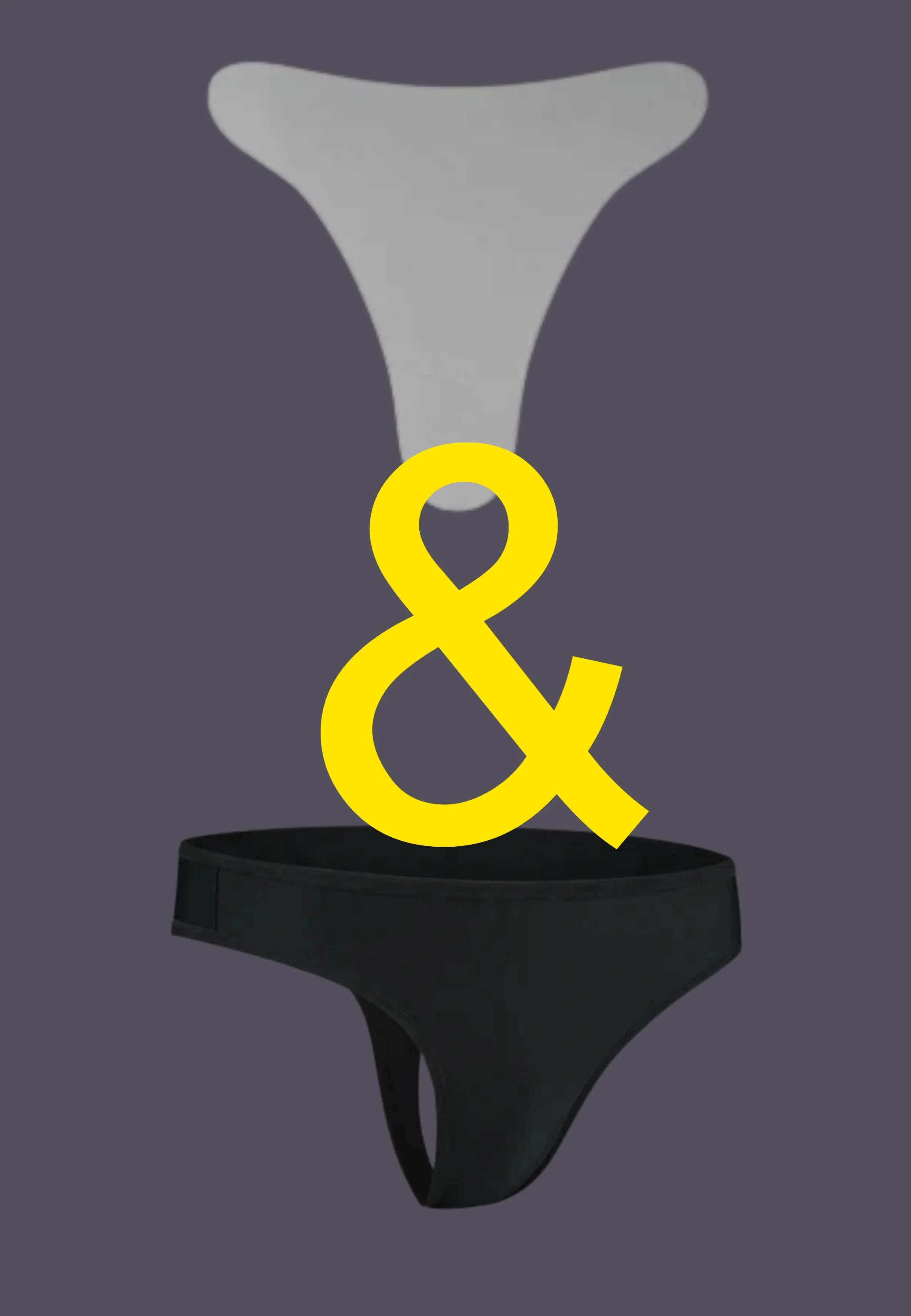 Tucking Thong Extra Strong black + Humphider© Thong - BUNDLE